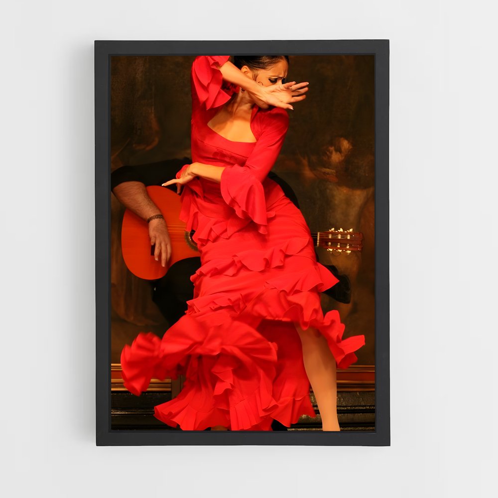 Poster Flamenco Éternel – affiche Danse (vue 2)